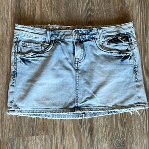Denim / Jean  mini skirt